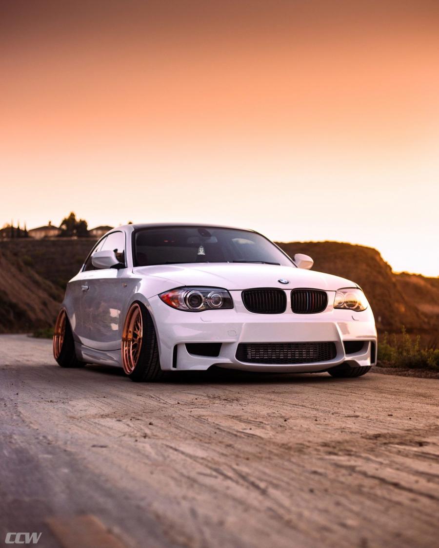  BMW M135i Alpine White on CCW Wheels 2018 года  (фото 1 из 12)